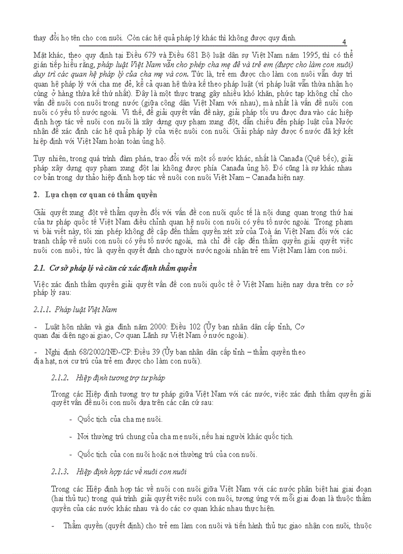 image for page Giải quyết xung đột pháp luật và xung đột thẩm quyền về nuôi con nuôi có yếu tố nước ngoài trong tư pháp quốc tế