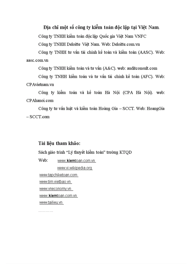 image for page Kiểm toán độc lập