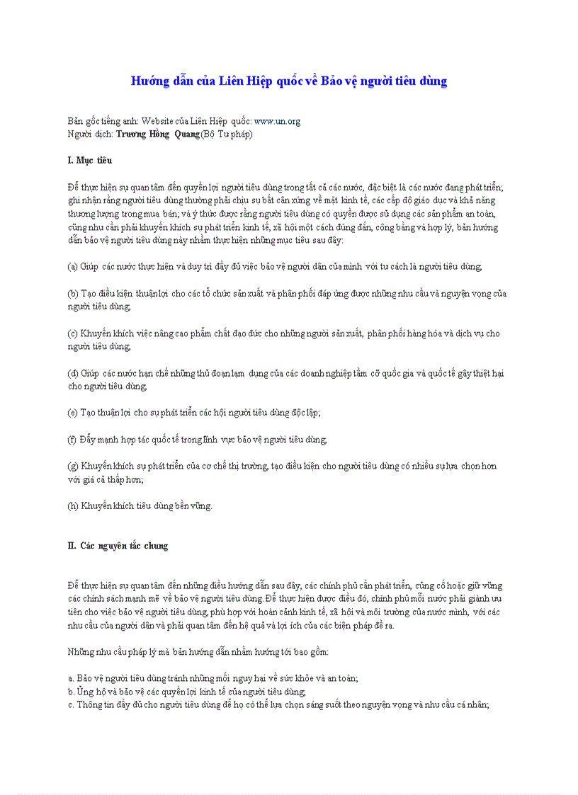 image for page Hướng dẫn của Liên Hiệp quốc về Bảo vệ người tiêu dùng
