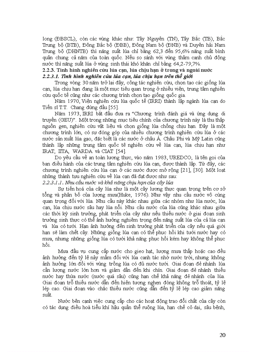 image for page Đánh giá khả năng chịu hạn của một số mẫu giống lúa nương ở vùng phía tây nghệ an