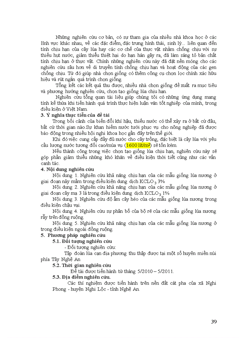 image for page Đánh giá khả năng chịu hạn của một số mẫu giống lúa nương ở vùng phía tây nghệ an