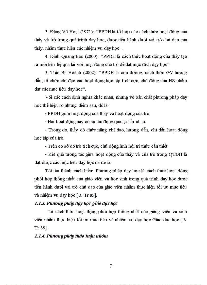 image for page Biện pháp nâng cao chất lượng sử dụng phương pháp thảo luận nhóm trong dạy học môn Giáo dục học ở trường Cao đẳng Ngô Gia Tự Bắc Giang 77 trang