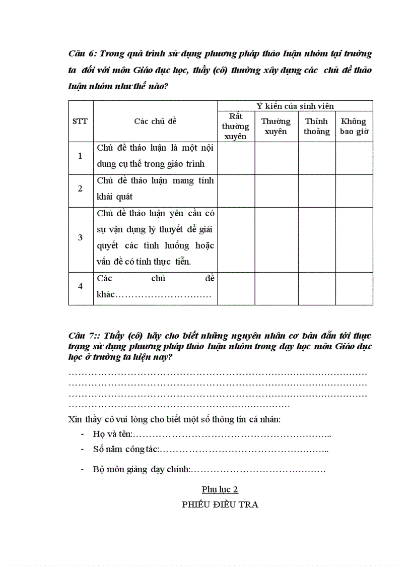 image for page Biện pháp nâng cao chất lượng sử dụng phương pháp thảo luận nhóm trong dạy học môn Giáo dục học ở trường Cao đẳng Ngô Gia Tự Bắc Giang 77 trang
