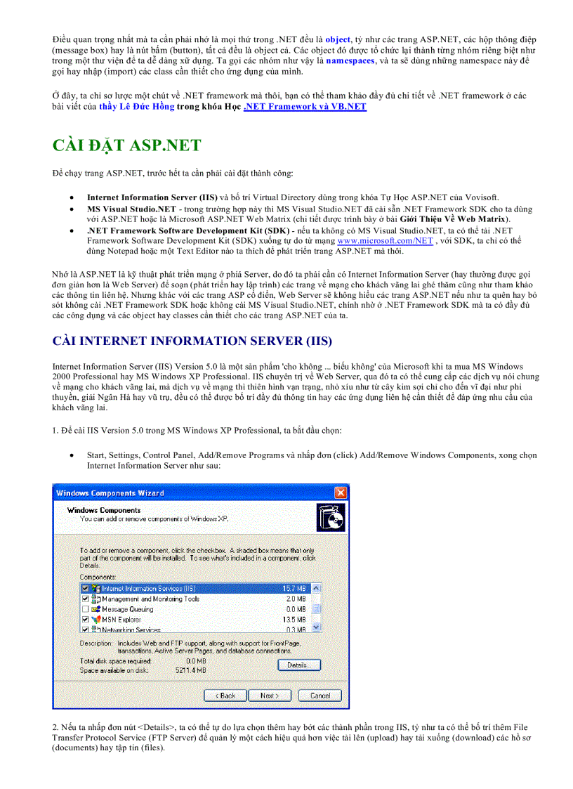 image for page Tự học Microsoft ASP NET
