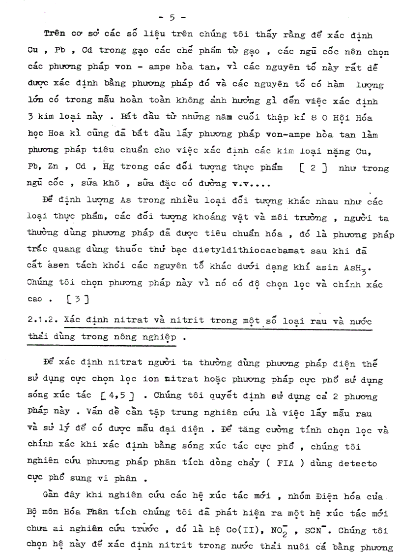 image for page Đánh giá thành phần các nguyên tố vi lượng trong gạo thực phẩm khô rau và nước thải dùng trong nông nghiệp