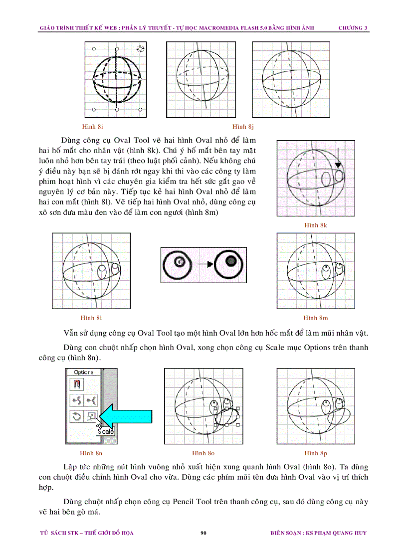 image for page Vẽ đường thẳng và vòng tròn Flash 5