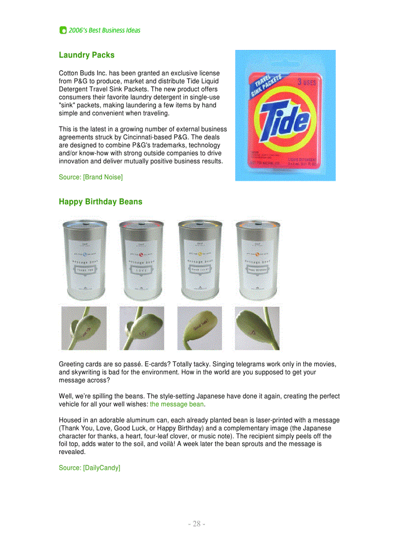 image for page 2006 Best Biz Ideas