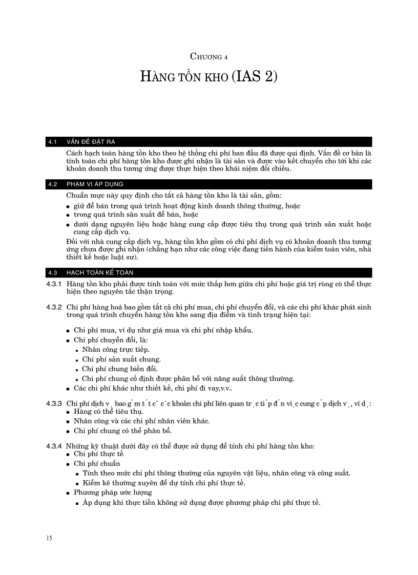 image for page Các chuẩn mực của kế toán quốc tế Phần II