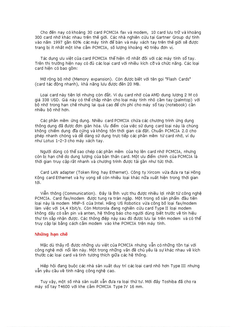 image for page Bạn biết gì về PCMCIA