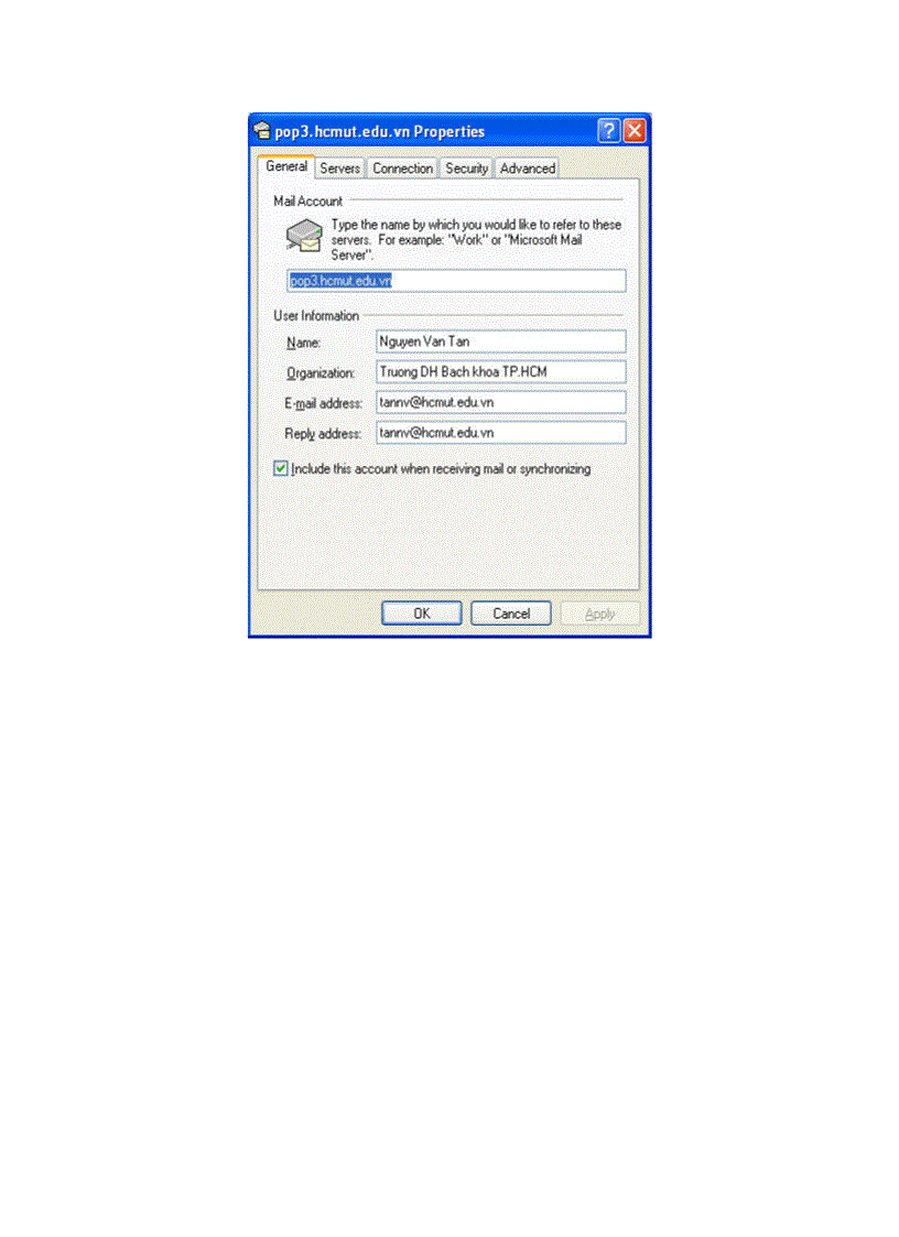 image for page Cấu hình tĩnh thông tin TCP IP Cấu hình Web Browser để sử dụng dịch vụ WWW Cấu hình Mail Client để sử dụng dịch vụ E mail