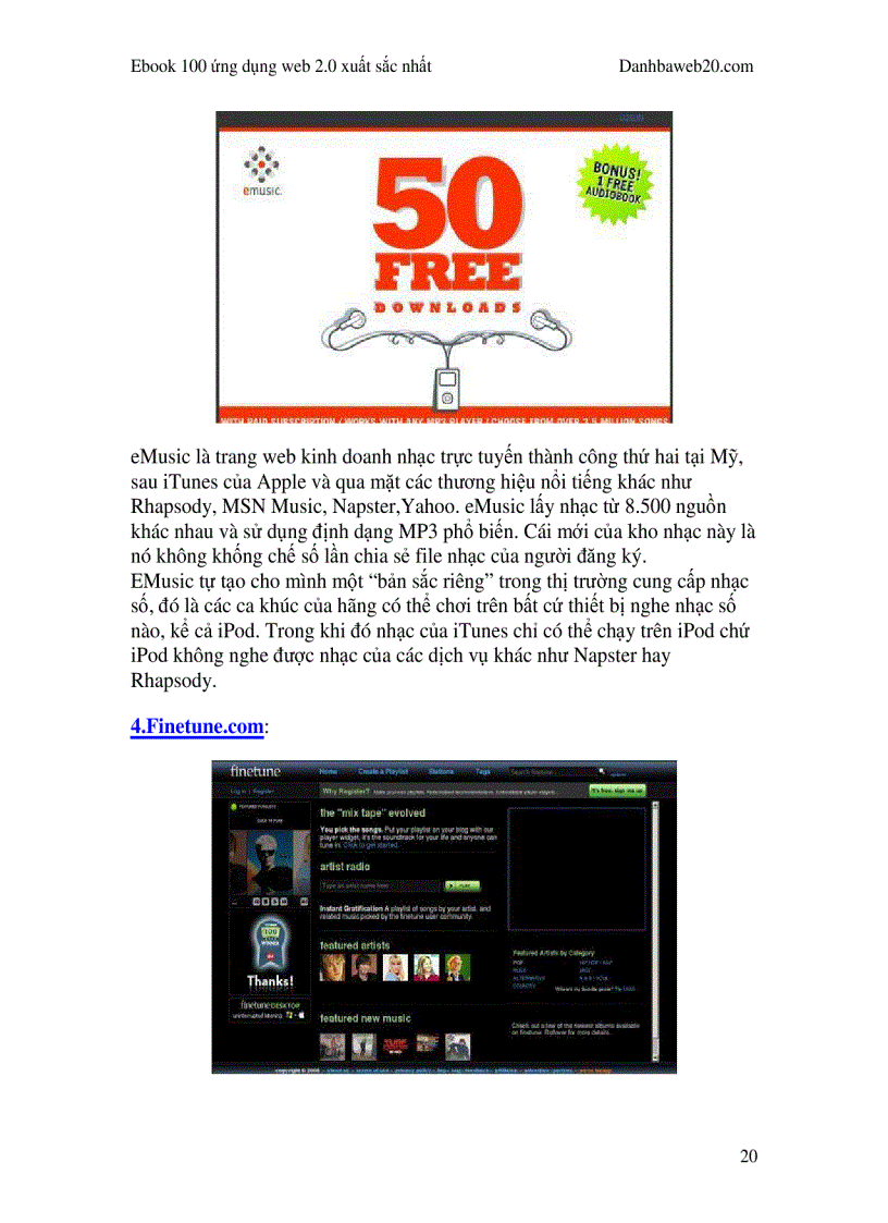 image for page Ebook 100 ứng dụng web 2 0 xuất sắc nhất