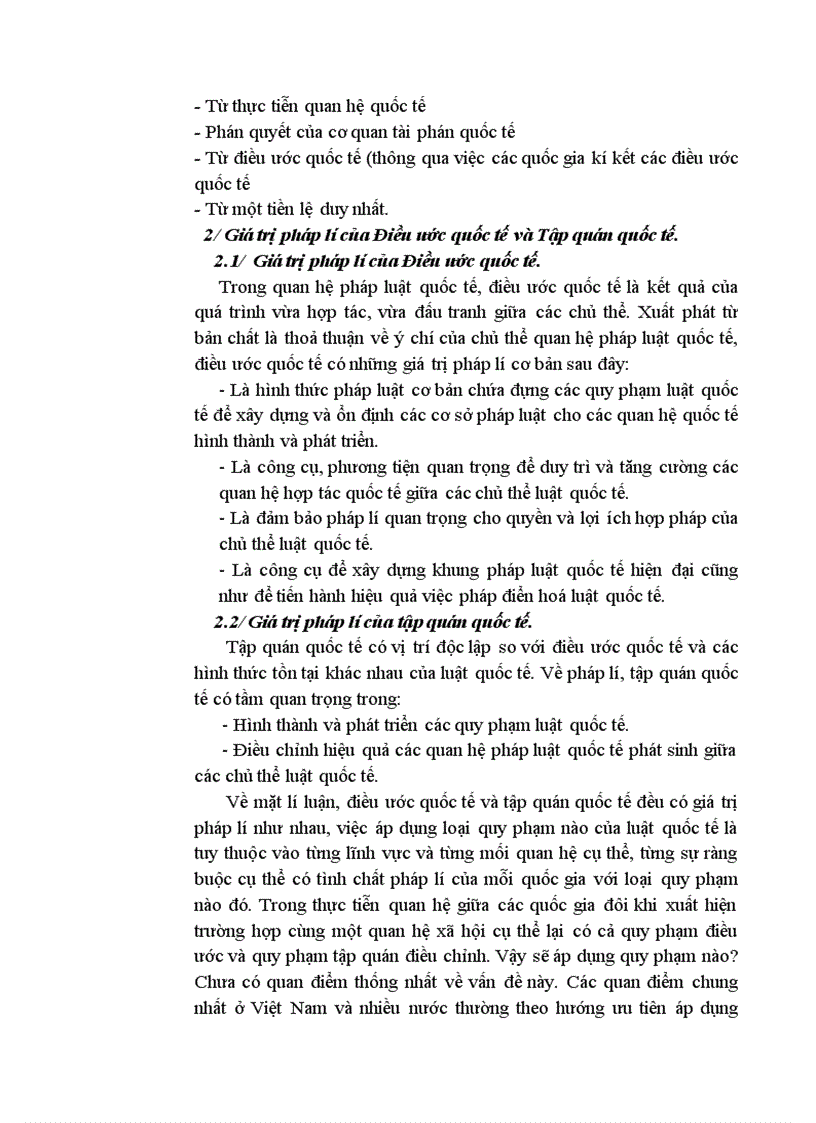 image for page Tập quán quốc tế điều ước quốc tế