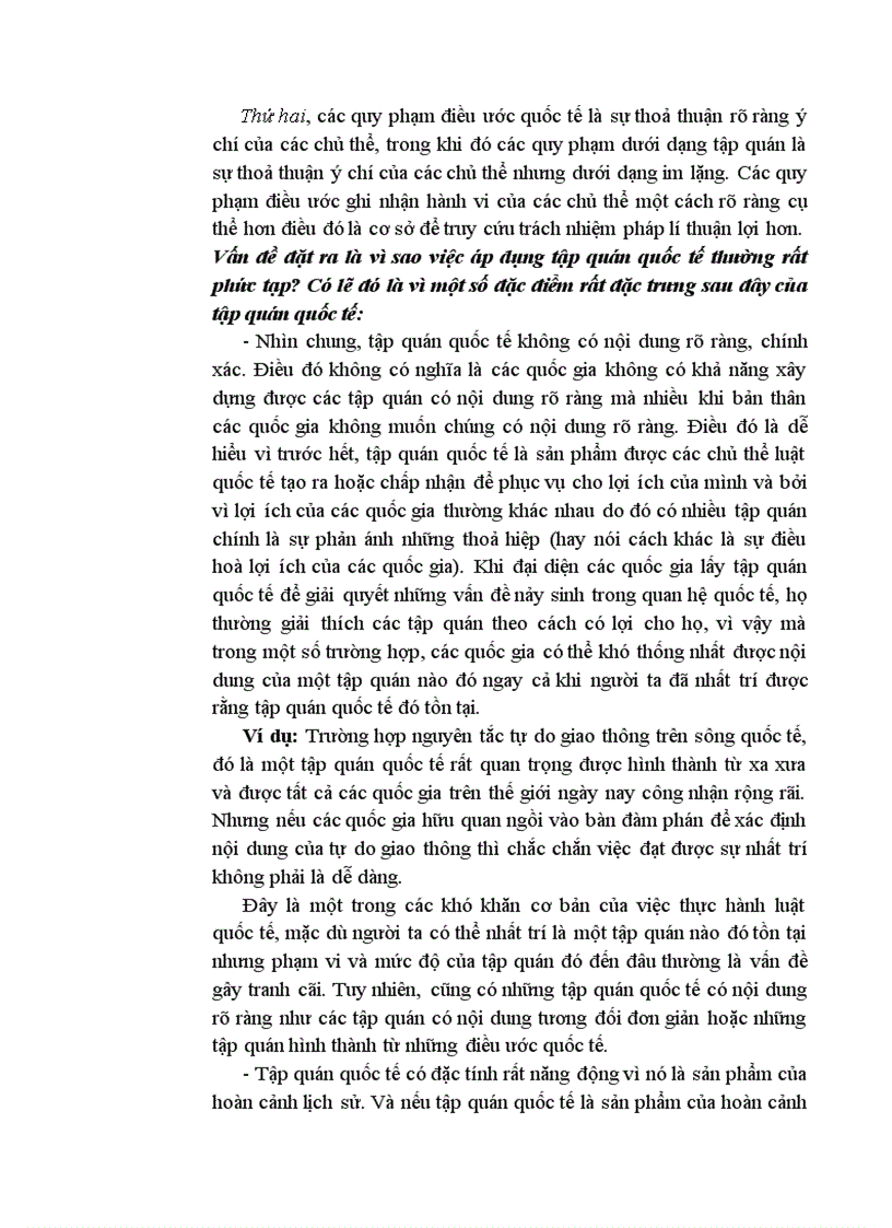 image for page Tập quán quốc tế điều ước quốc tế