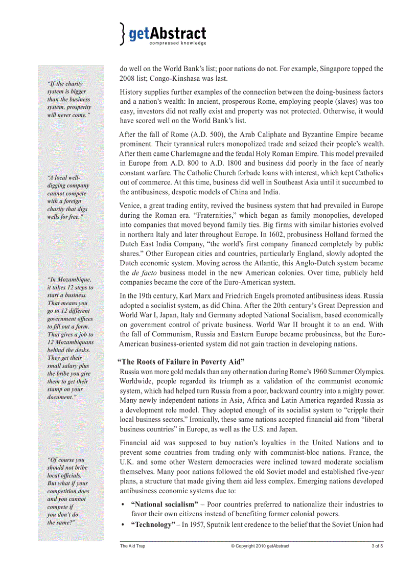 image for page The Aid Trap Hard Truths About Ending Poverty