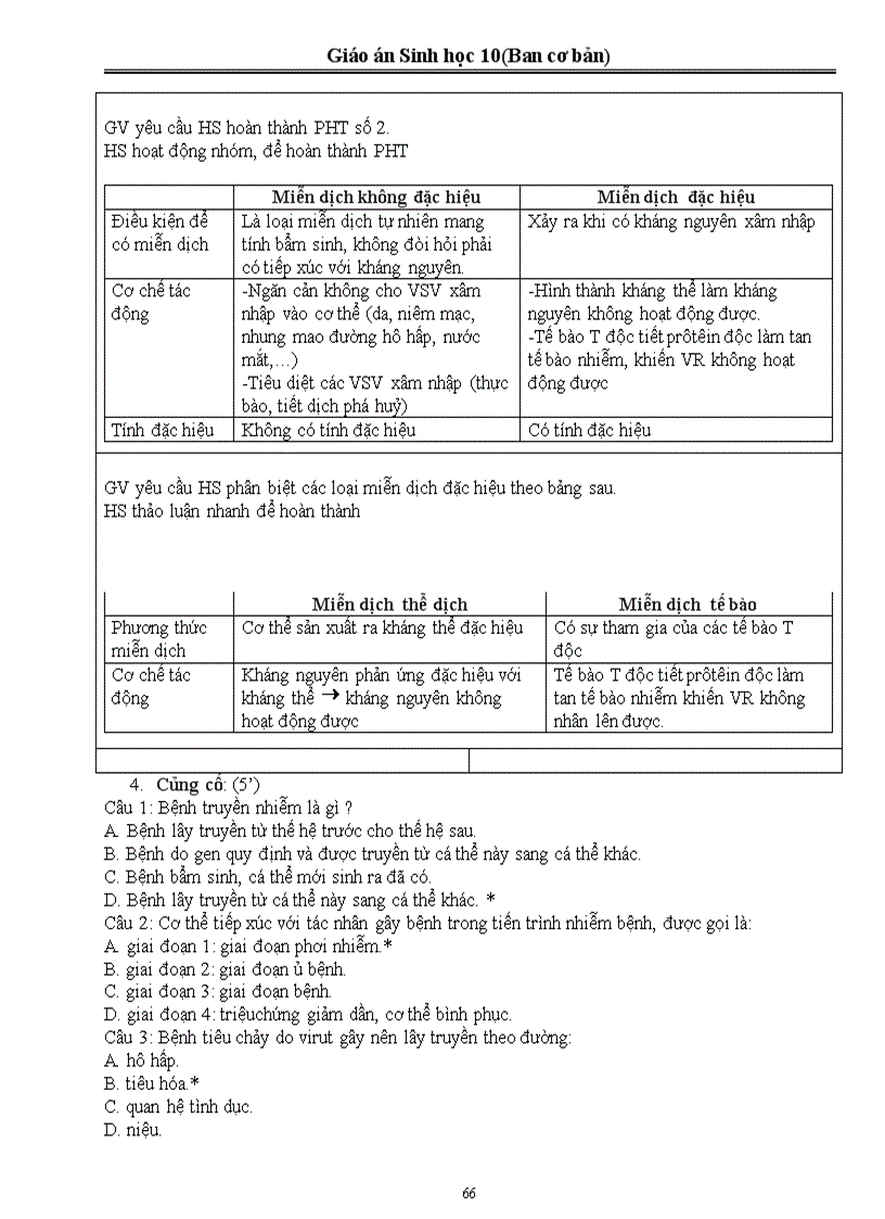 image for page Giáo án Sinh Học 10 Ban cơ bản