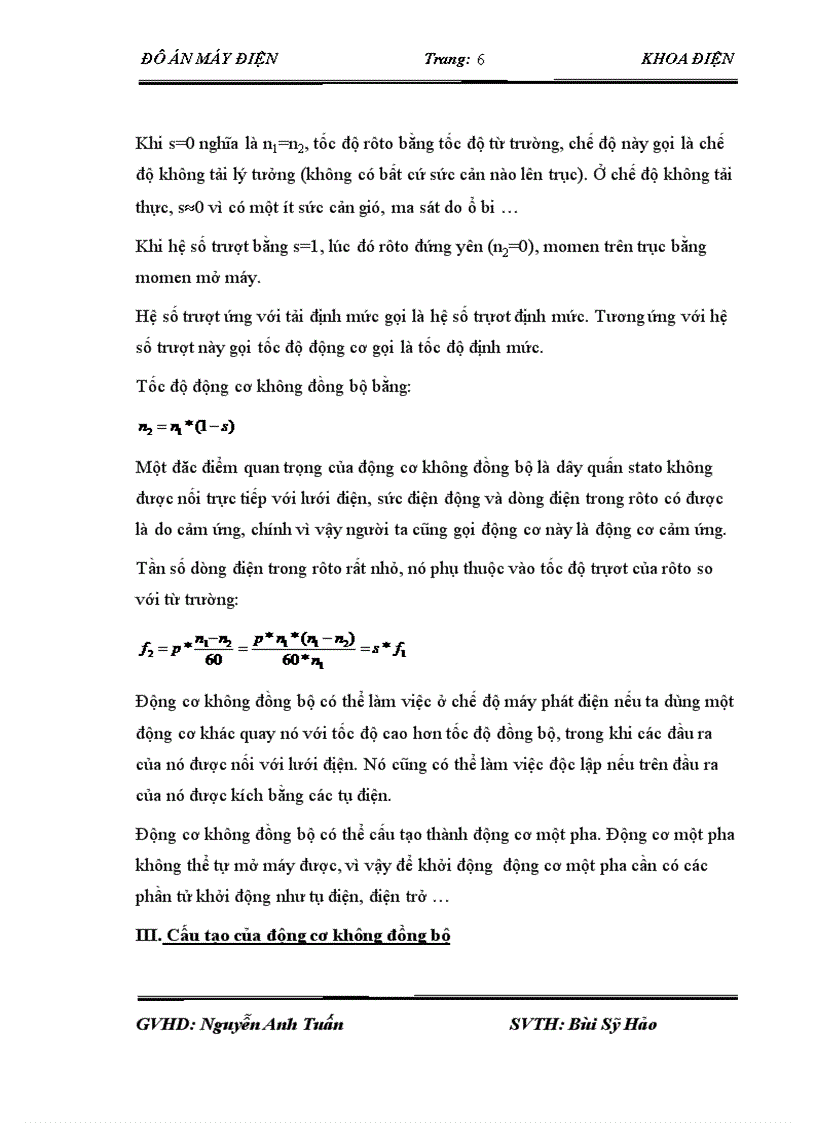 image for page Thiết kế động cơ không đồng bộ ba pha rotor lồng sóc với các số liệu cho sẵn