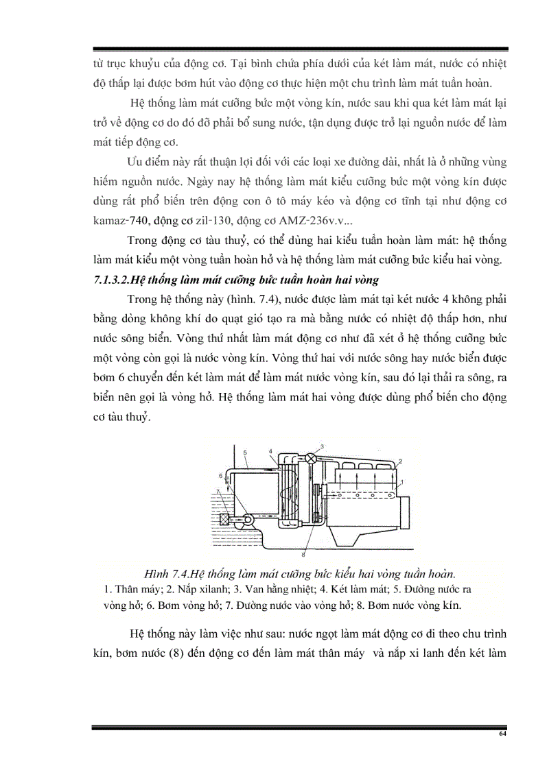 image for page Hệ thống làm mát động cơ đốt trong