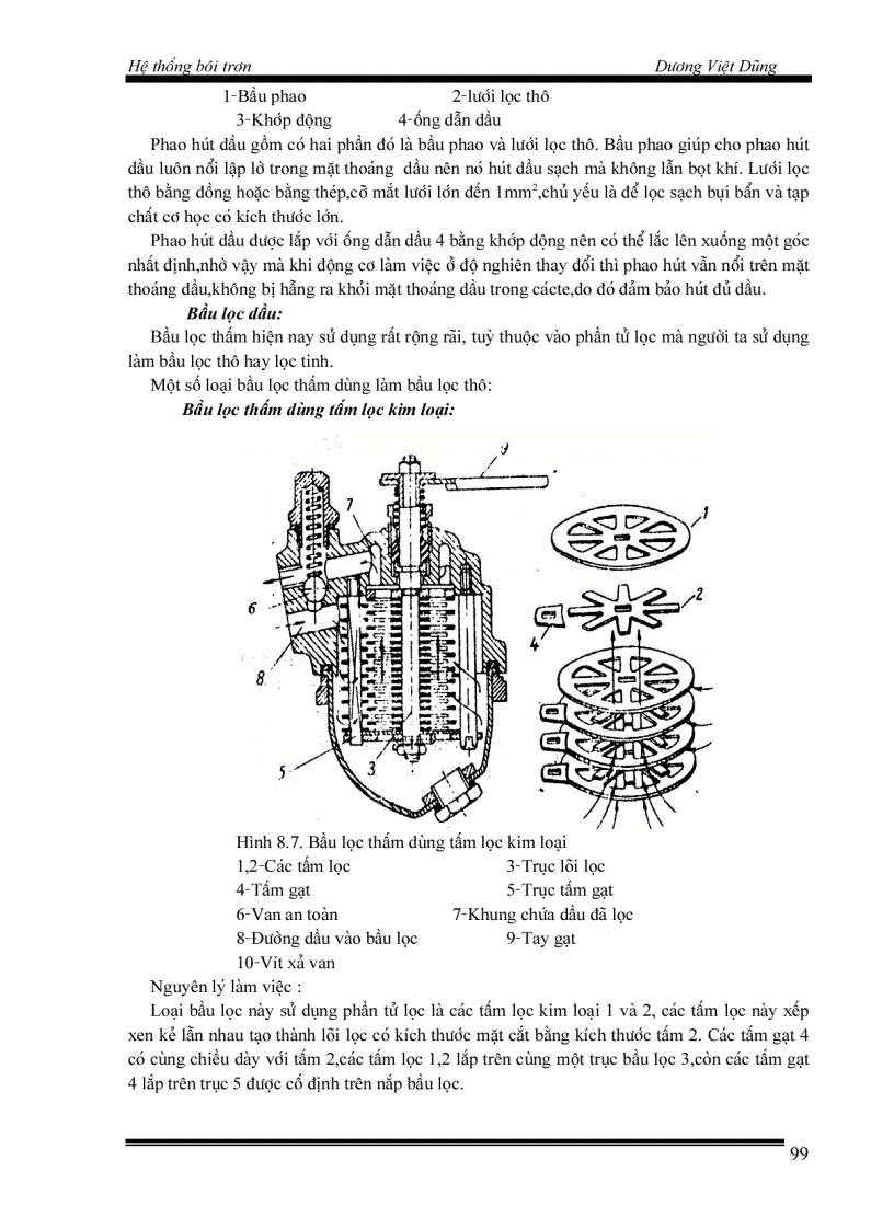 image for page Hệ thống bôi trơn động cơ