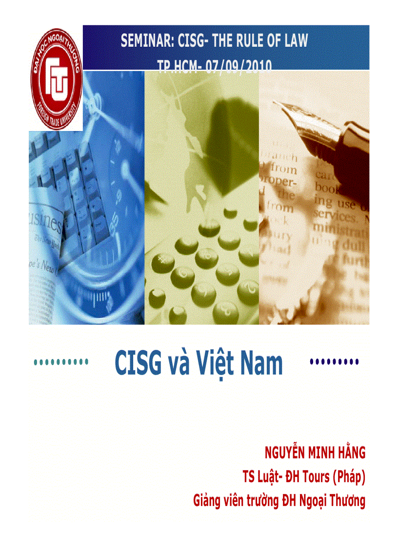 CISG và Việt Nam