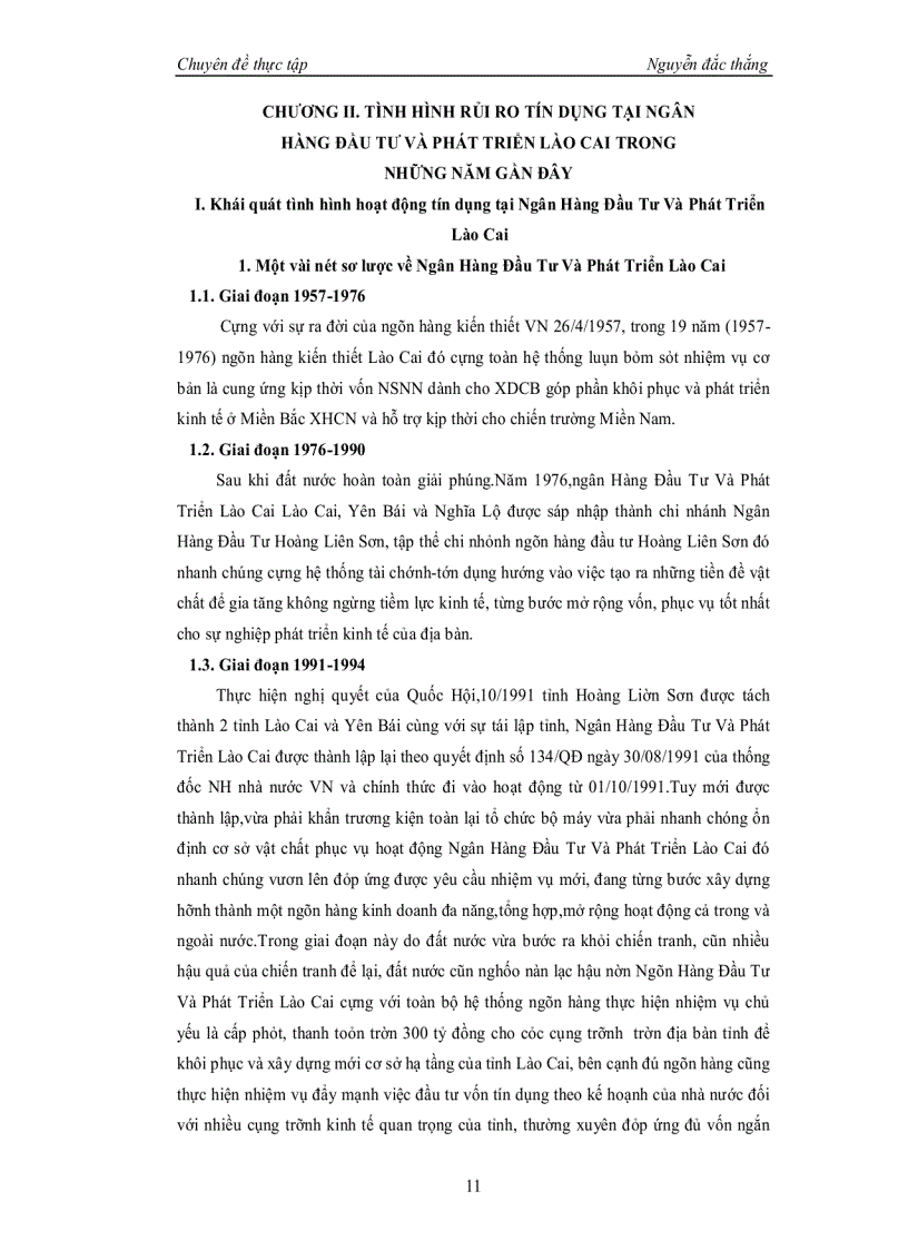 image for page Một số giải pháp nhằm ngăn ngừa và hạn chế rủi ro tín dụng tại ngân hàng Đầu Tư Và Phát Triển Lào Cai