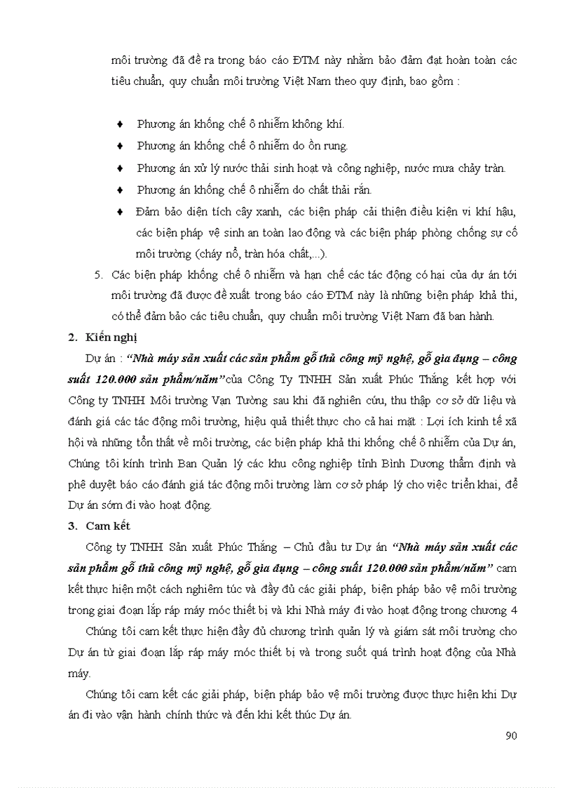 image for page Nghiên cứu đánh giá tác động môi trường cho Dự án Nhà máy sản xuất các sản phẩm gỗ thủ công mỹ nghệ gỗ gia dụng công suất 120 000 sản phẩm năm