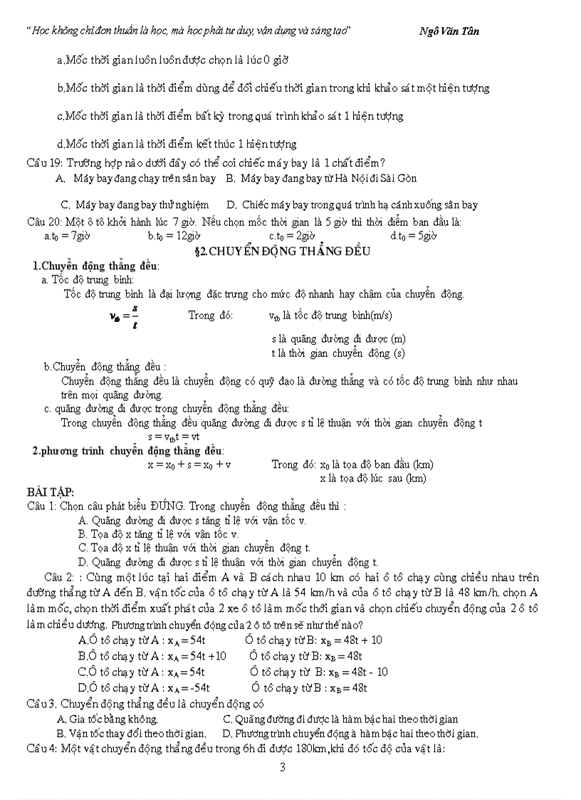 image for page Lý thuyết vài bài tập chương 1 vật lí lớp 10