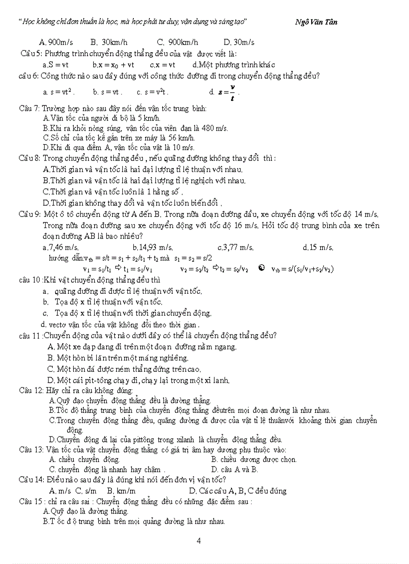 image for page Lý thuyết vài bài tập chương 1 vật lí lớp 10