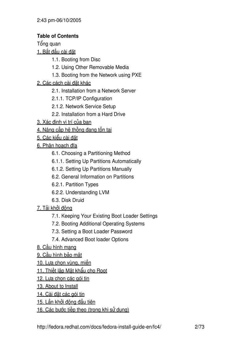 image for page Hướng dẫn cài đặt Fedora Core 4
