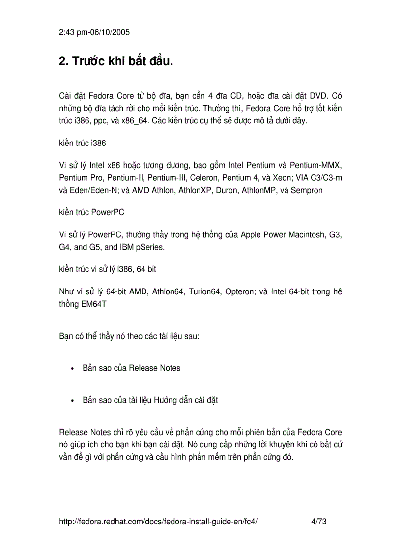 image for page Hướng dẫn cài đặt Fedora Core 4