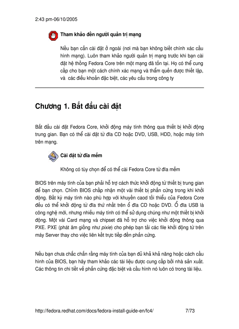 image for page Hướng dẫn cài đặt Fedora Core 4