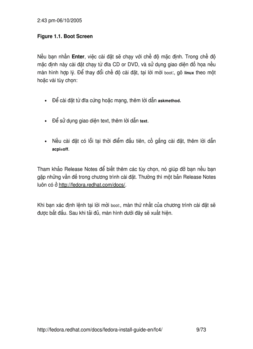 image for page Hướng dẫn cài đặt Fedora Core 4