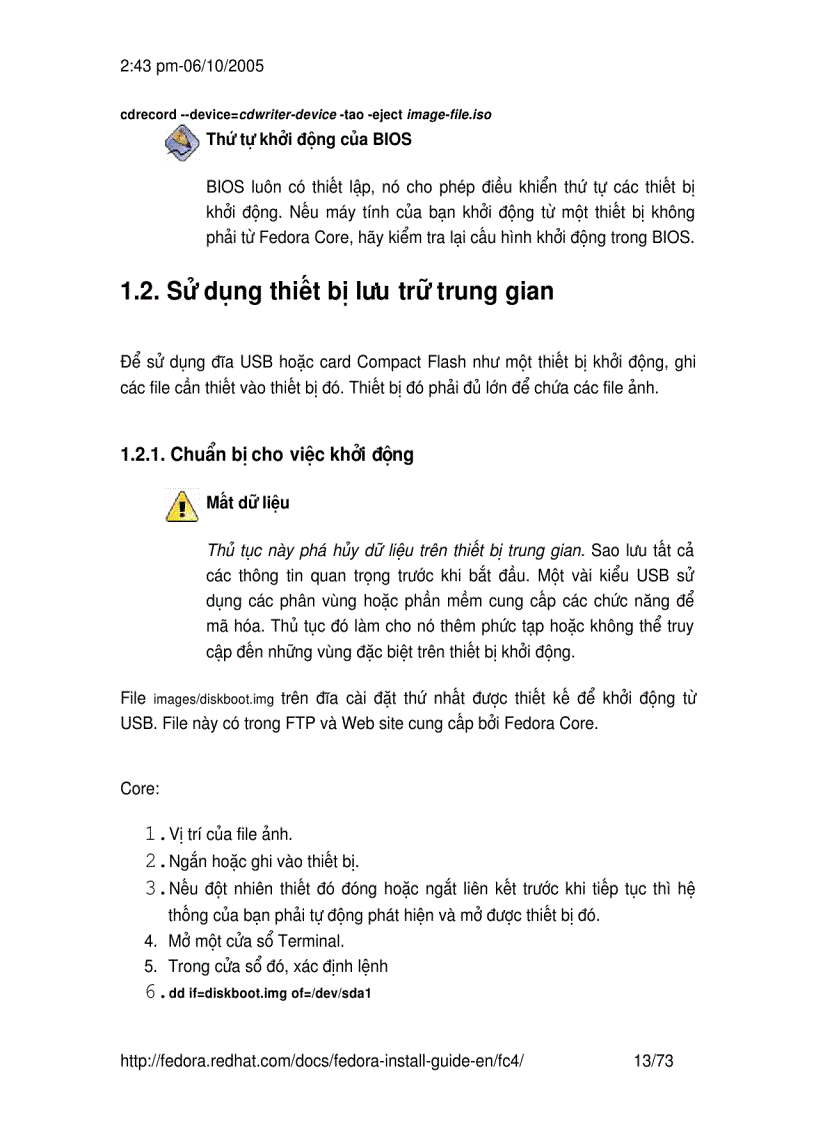 image for page Hướng dẫn cài đặt Fedora Core 4
