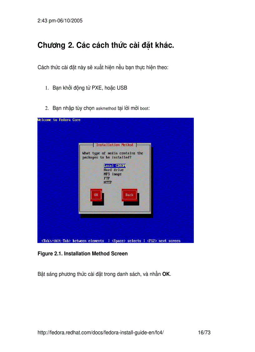 image for page Hướng dẫn cài đặt Fedora Core 4