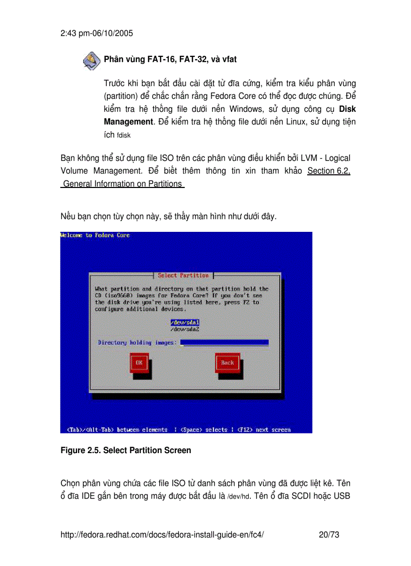 image for page Hướng dẫn cài đặt Fedora Core 4