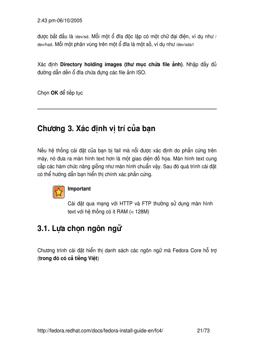 image for page Hướng dẫn cài đặt Fedora Core 4