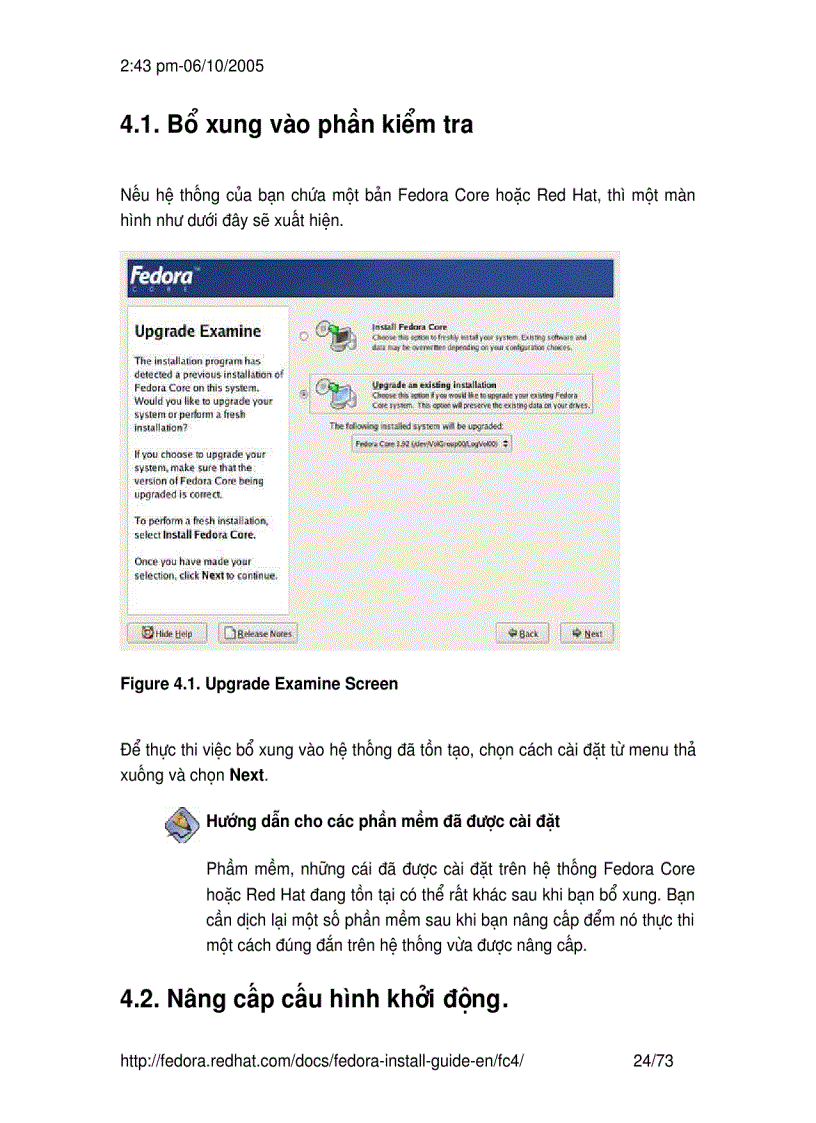 image for page Hướng dẫn cài đặt Fedora Core 4