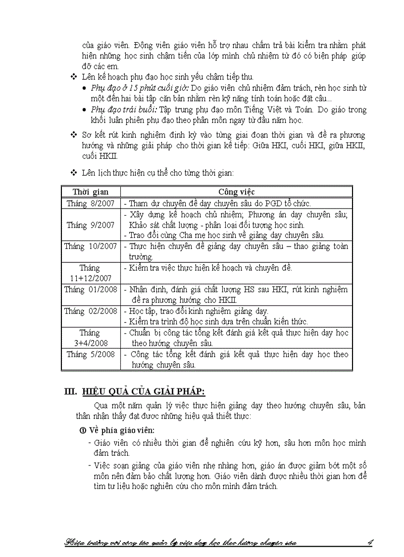 image for page Dạy học theo hướng chuyên sâu