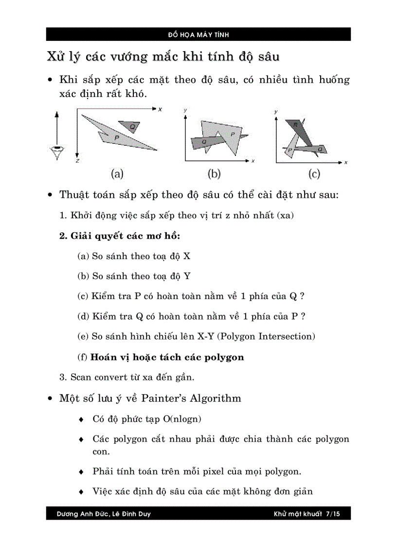 image for page Khử mặt khuất Hidden Surface Removal