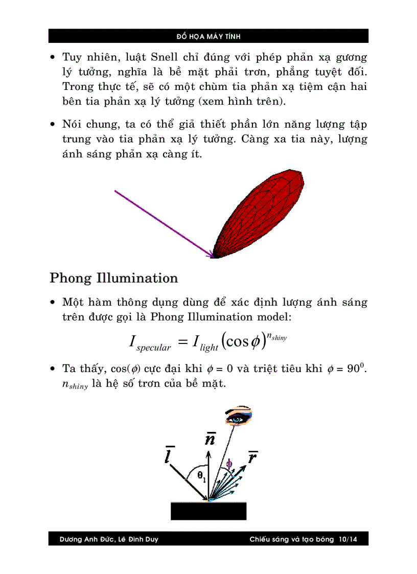 image for page Chiếu sáng và tạo bóng ILLUMINATION AND SHADING