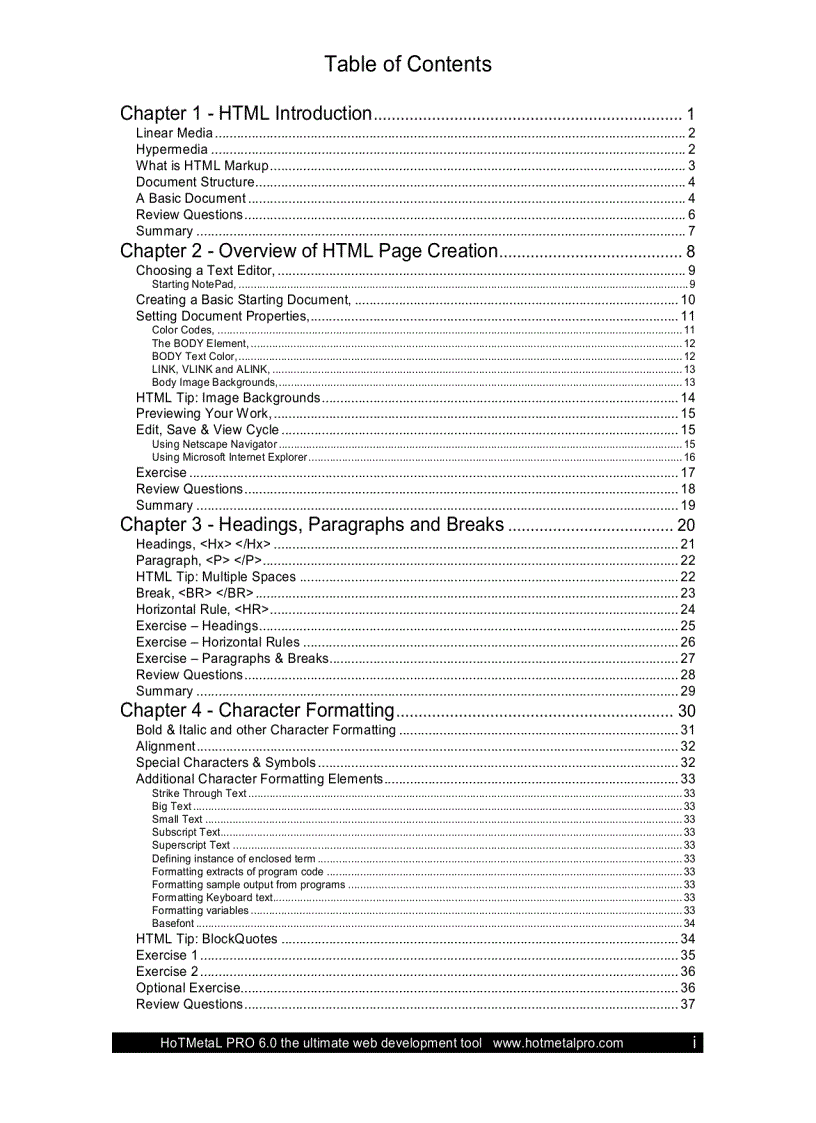 image for page Intro to HTML