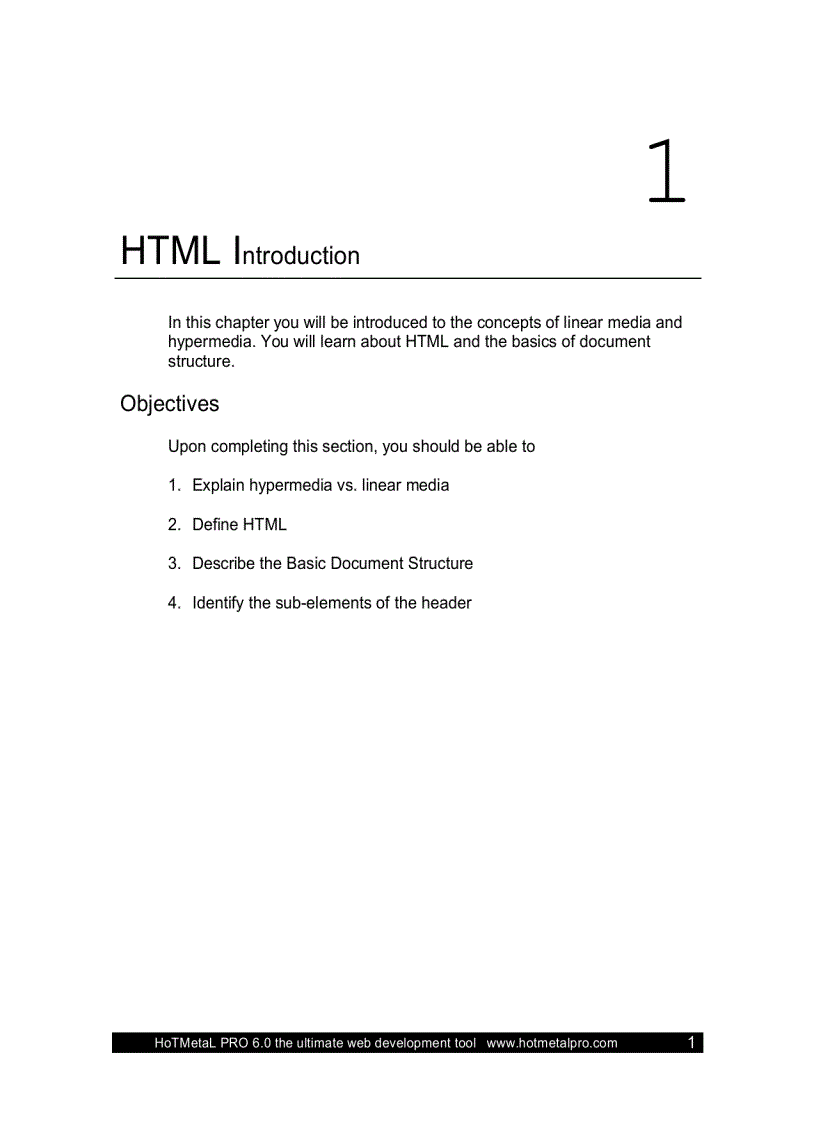 image for page Intro to HTML