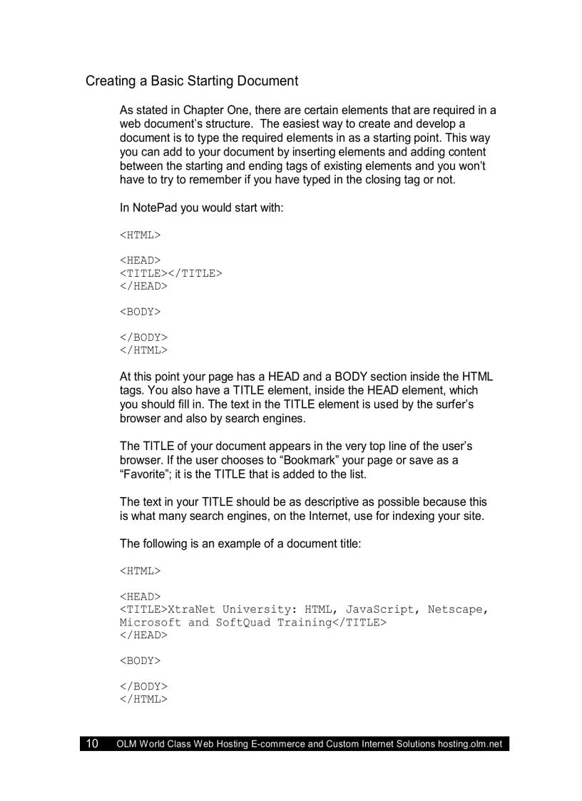 image for page Intro to HTML