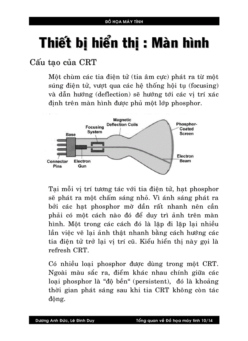 image for page Tổng quan về đồ họa máy tính