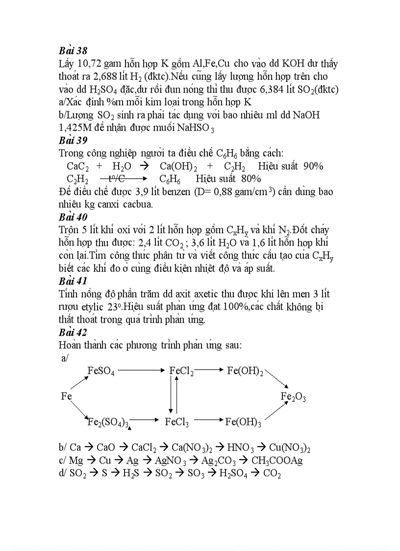 image for page 100 bài tập hóa hữu cơ