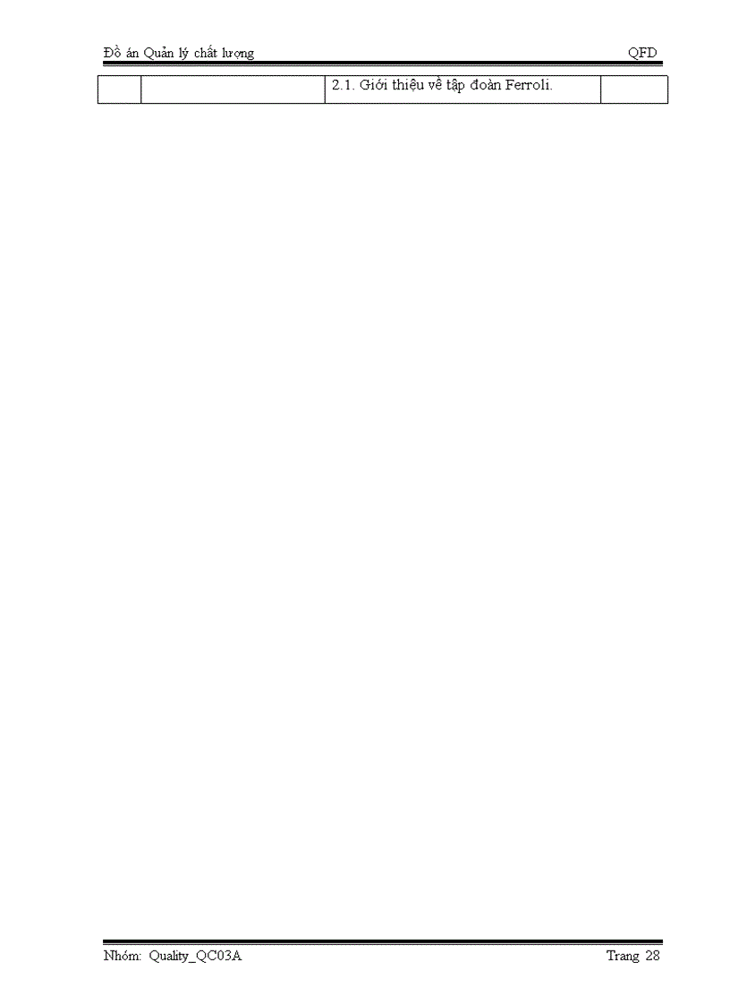 image for page Đồ án quản lý chất lương về TRIỂN KHAI QFD CHO SẢN PHẨM BÌNH NƯỚC NÓNG FERROLI
