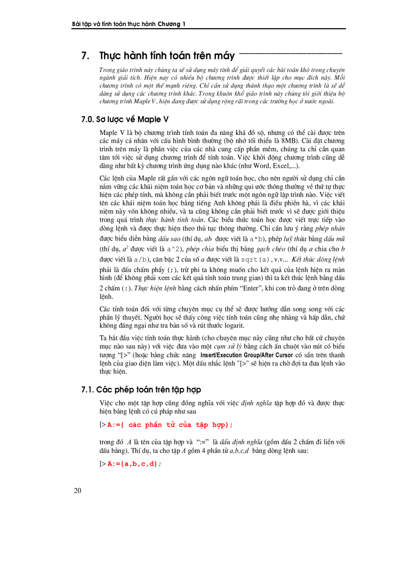 image for page Giải tích hàm một biến Viện toán Việt Nam