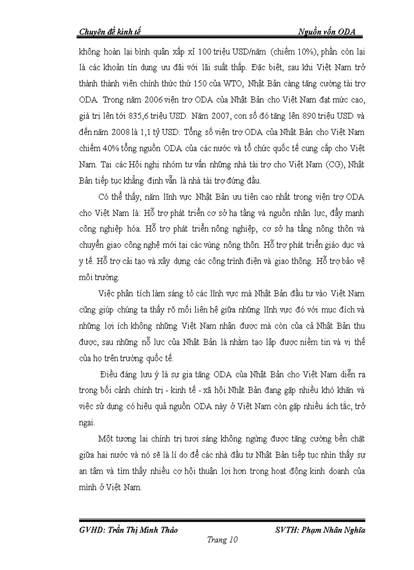 image for page Thực trạng và giải pháp thu hút nguồn vốn ODA ở Việt Nam
