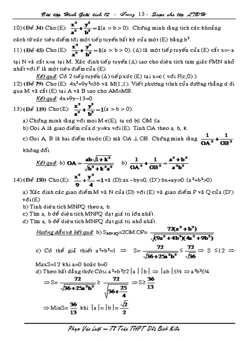 image for page Bài tập hình giải tích 12