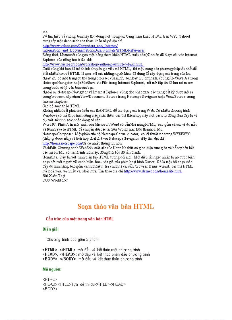 image for page Hướng dẫn nhập môn html