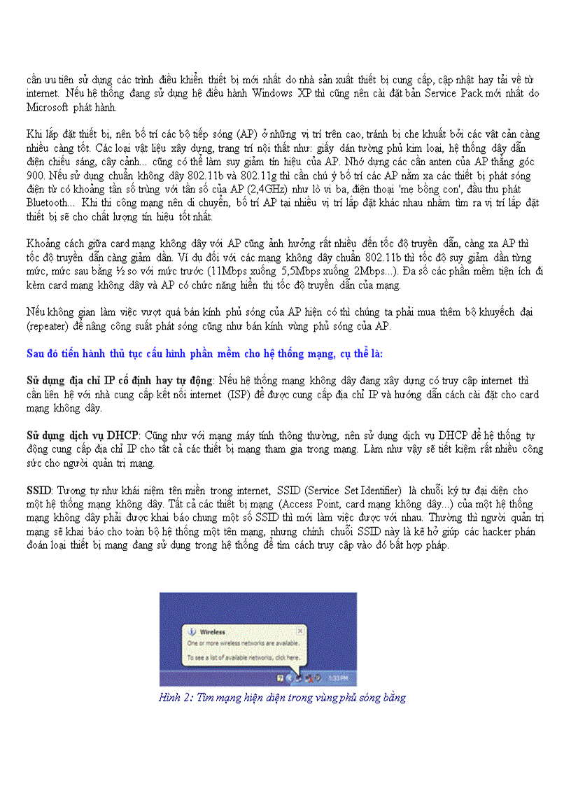 image for page Hướng dẫn thiết lập mạng không dây